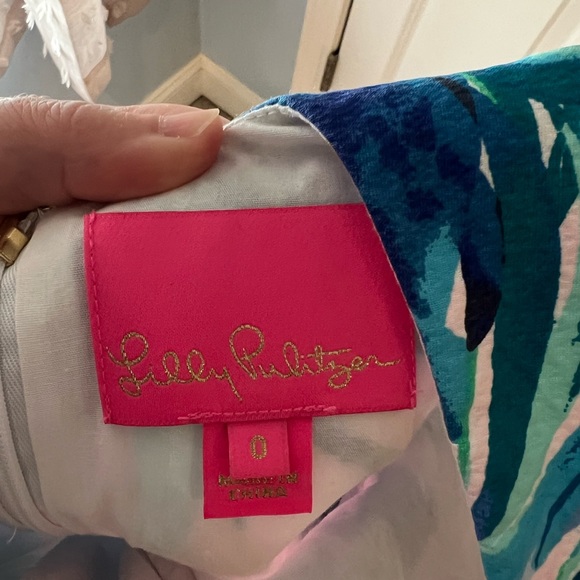 Lilly Pulitzer Sz 0 Mila shift dress in Sweet Pea - Picture 5 of 5